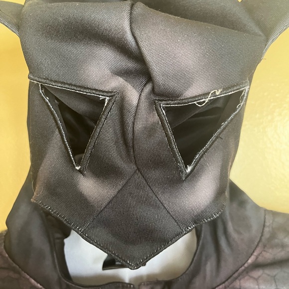 Batman Sweater with mask hoodie and zipper different sizes color Black - Picture 3 of 5